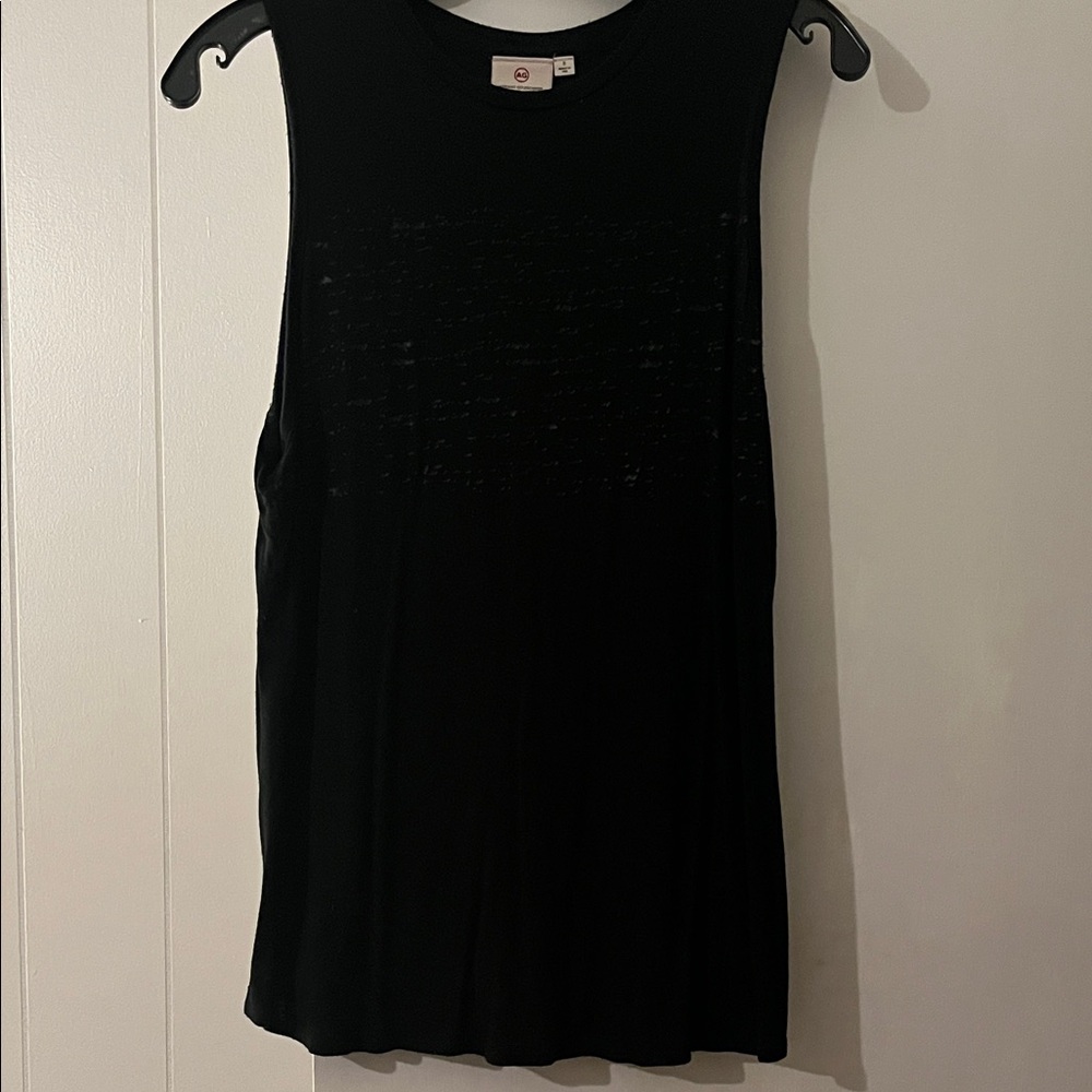 AG Adriano Goldschmied Black Tank Top